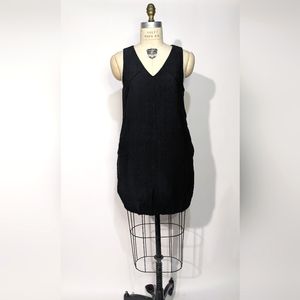Tobi black mod mini dress